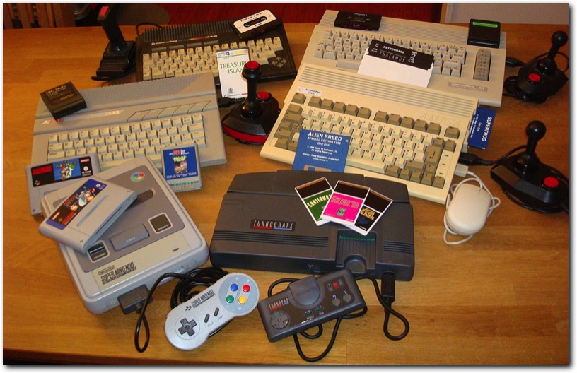 Part of my retro computer & console collection (source: Jeroen Knoester)